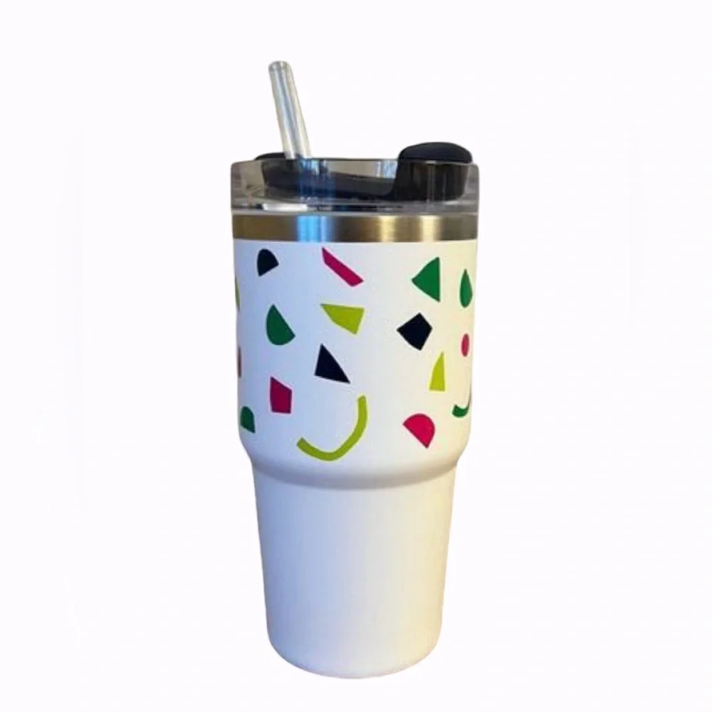 Stanley White Multicolor Confetti Tumbler
20 oz
Brand New
NWOT - Picture 2 of 4